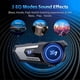 thumbnail image 5 of Motorcycle Helmet Bluetooth Headset with Soft/Hard Mic, IP67 Automatic Answer/Music Control/Intellig, 5 of 5