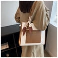 thumbnail image 4 of Bolso de mano de gran capacidad para mujer, bolso cruzado texturizado, 4 of 5