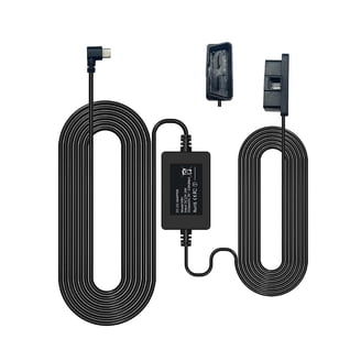SZFMSWE Dash Cam Hardwire Kit – 3-in-1 Rearview Mirror Plug, 12V/5V USB Adapters For Car Cameras