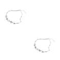 thumbnail image 3 of Qarigey de cobre, muñequera, joyería de moda, hermoso cristal, accesorios para mujer, colgante de mano, suministros para mujer, púrpura Púrpura 2Conjunto, 3 of 6