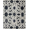 thumbnail image 2 of Juno White 5' X 8' Area Rug Handcrafted Motif Floral Design Oriental Traditional Design Non-Shedding Fine Wool Pile & Easy-Care Areas in Living Room Bedroom, 2 of 5
