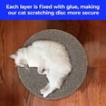 thumbnail image 5 of JOPOY Reversible Corrugated Cardboard Cat Scratching Pad Pair with Cat Scratcher & Cardboard, 5 of 7
