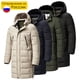 thumbnail image 2 of Hombres 2023 invierno nuevo más largo cálido grueso capucha Parkas chaqueta abrigo hombres otoño prendas de vestir trajes clásico a prueba de viento bolsillo Parka hombres Tan Jianjun unisex, 2 of 2