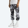 thumbnail image 4 of Awwp Mens Pants Casual Camouflage Print Cargo Pants Elastic Waist Tapered Pants for Men Grey XXXL, 4 of 7