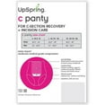CPanty Post C Section Recovery Underwear with Silicone, High Waist, S