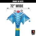 thumbnail image 6 of AmaZing Kites 2D Nylon Manta Ray Kite - 210" Tall (17 feet 6 inches) with 72" Wingspan (6 ft), 6 of 6