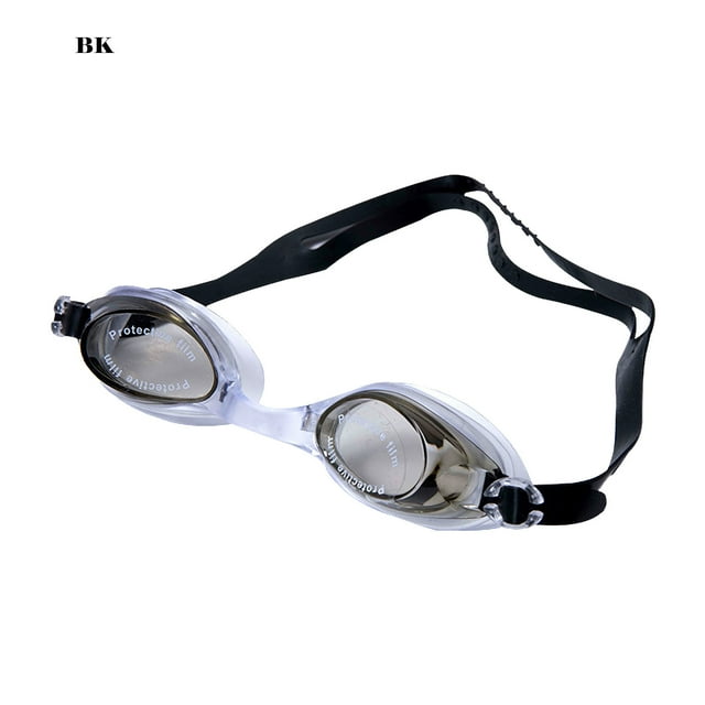 Anti-Fog Swimming Goggles with Wide Vision - Adjustable Unisex Swim Gear for Lap Training