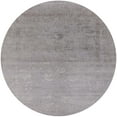 thumbnail image 1 of Ahgly Company Indoor Round Mid-Century Modern Dark Gray Oriental Area Rugs, 8' Round, 1 of 6