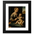 thumbnail image 2 of Carl Eggers 20x24 Black Modern Framed Museum Art Print Titled - The Madonna Del Garofano, 2 of 5
