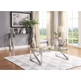 thumbnail image 5 of Topline Home Furnishings Table de console avec dessus en verre, 5 of 5