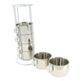 thumbnail image 4 of Ximing 6pcs Vacuum Stainless Steel Stackable Coffee Mug Glass A, 4 of 10