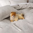 thumbnail image 4 of Funda de Edredón Bedsure Tamaño King de Lino Suave con Teñido Catiónico, 4 of 9