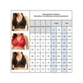 thumbnail image 6 of Keeccty Women Plus Size Strap Solid Halter Elastic Lace Bra Sexy Lingerie Set, 6 of 6