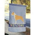 thumbnail image 2 of Staffordshire Bull Terrier Welcome Flag Canvas House Size, 2 of 4
