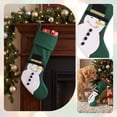 thumbnail image 2 of Christmas Stockings, Classic Holiday Xmas Stocking with Hanging Loop, Gift Bag for Fireplace Mantel, Tree and Family Holiday Decor, 2 of 5