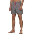 thumbnail image 4 of Unique Bargains Men's Fruit Pattern Lightweight Beach Pool Summer Board Shorts Gray 30, 4 of 5