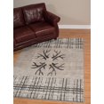 thumbnail image 2 of United Weavers Designer Contours Made True Area Rug 711 32772 Antler's & Stripes Grey 2' 7" x  4' 2" Rectangle, 2 of 5