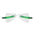 thumbnail image 3 of jiaping 2x Handlebar Wind Deflector Universal Windshield Motorbike Hand Protector Shield Clear and Green, 3 of 9