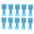 thumbnail image 3 of Raindrops 150Pcs Sky-Blue Translucent Tubing Electrical Disconnect Terminals Corrosion Resistance for Home Projects, 3 of 6