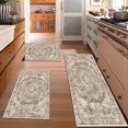 thumbnail image 2 of Farmhouse Kitchen Rugs Set 3 Piece, Boho Kitchen Mats for Floor, Non-Slip Kitchen Rug Waterproof Mats for Kitchen, Runner Rugs for Hallway Laundry Holiday Sink Decor, 2 of 12