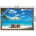thumbnail image 2 of Tropical Retreat Wall Poster, 14.725" x 22.375", Framed, 2 of 3