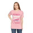 thumbnail image 4 of Wedding Gift Unisex Just Married Couples Honeymoon Cruise Cotton Shirt, 4 of 12