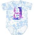 thumbnail image 3 of Inktastic 1st Birthday Mermaid Tail Boys or Girls Baby Bodysuit, 3 of 5