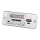 thumbnail image 1 of Módulo decodificador de audio MP3 de 5 V, reproductor de música con amplificador de potencia y USB, radio FM, placa decodificadora de MP3, color plateado, 1 of 12
