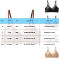 thumbnail image 5 of APEXFWDT Women's Wireless T-Shirt Bra Breathable Seamless Comfort Bra Push-Up Soft Lightweight Daily Wear Bra,Black, 5 of 5