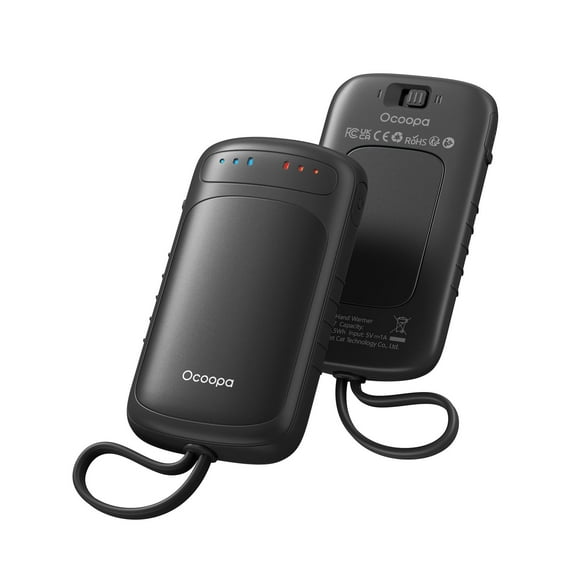 OCOOPA Hand Warmers Rechargeable 2 Pack,2-in-1 Electric Hand Warmers with 3 Heating Levels,Pocket-Sized USB Hand Warmers for Camping,Hunting,Commuting Gifts for Men,UT5 Duoheat