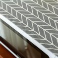 thumbnail image 2 of Microwave Dust Cover - Microwave Oven Accessory - Home Decor - Oil Resistant Towel (Gray Lattice), 2 of 5