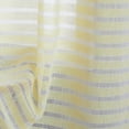 thumbnail image 6 of Fragrantex Yellow and White Semi Sheer Curtains 108 inch Long for Living Room Extra Long Striped Curtain Window Drape Grommet Top 40"Wx108"L,2 Piece, 6 of 6