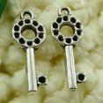 thumbnail image 5 of K-KED 300 Pcs Tibetan Silver Key Charms Pendant 22X8MM S2379 DIY Delicate Jewelry Making, 5 of 6
