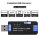 thumbnail image 3 of 5X Módulo de Comunicación USB A RS485/RS232 Módulo de Comunicación Convertidor de Línea Serial Semidúplex Bidireccional, 3 of 7