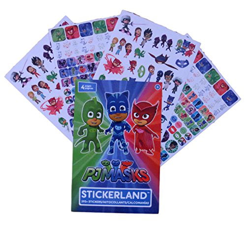 Disney PJ Masks Stickers Over 295 Stickers UPD LE