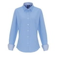 thumbnail image 3 of Premier Womens Cotton Rich Oxford Stripe Blouse, 3 of 4