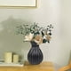 thumbnail image 5 of Jarrón hidropónico de imitación de cerámica y plástico,arreglo floral,adorno decorativo,resistente al agua,decoración duradera para el hogar, 5 of 6