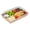 Kraft / Large, variant on Matsuri Vision Rectangle Kraft Paper Medium Sushi Tray - 8" x 5" x 1 1/2" - 100 count box