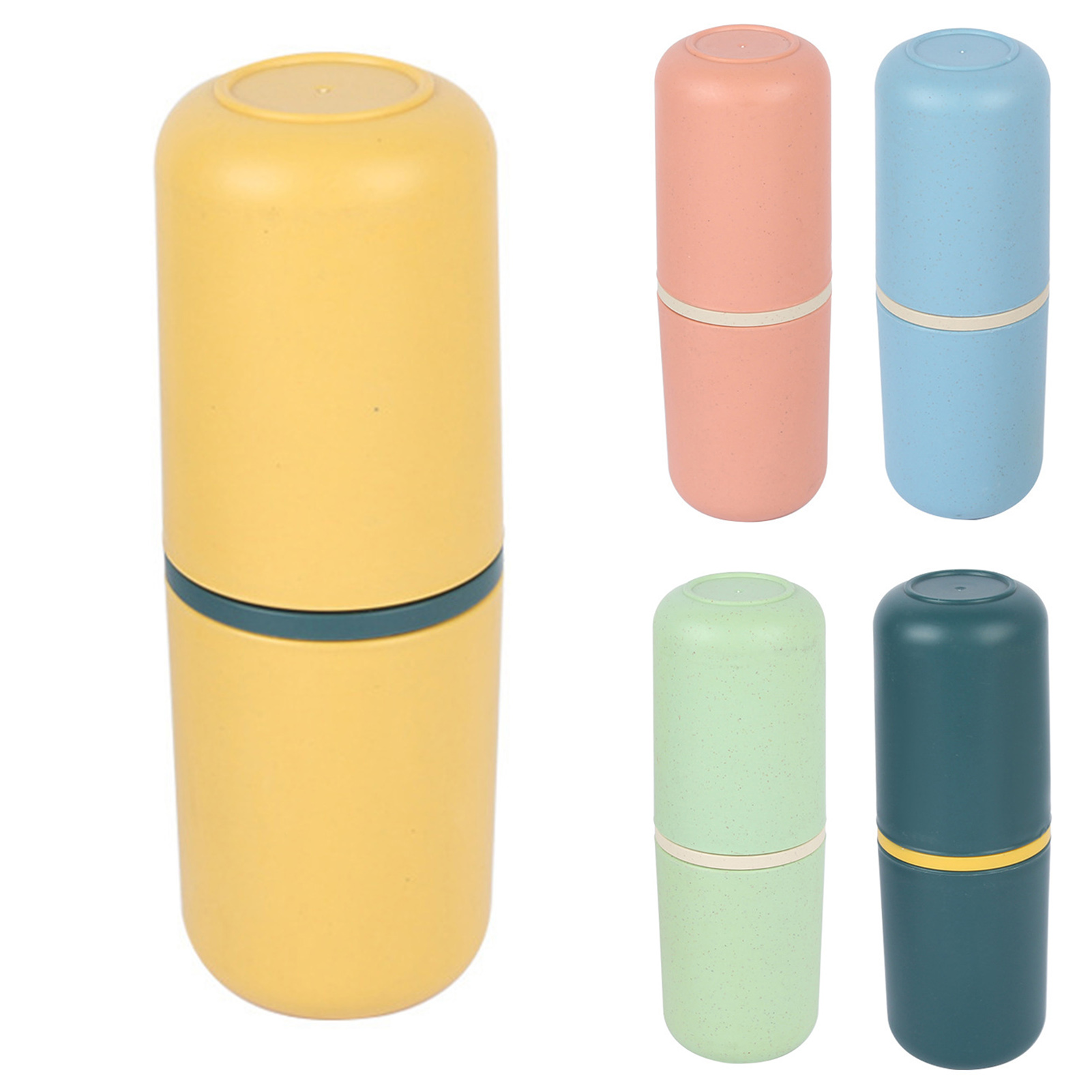 Bathroom Tumbler Cup Reusable Unbreakable Toothbrush Cup Mouthwash