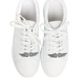 thumbnail image 2 of Unique Bargains 1 Pair Shoelace Charms Rhinestone Wings Fashion Shoe Accessories Silver Tone, 2 of 5