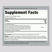 Resveratrol Complex 1800 mg | 180 Capsules | Grape Seed Extract | Non-GMO, Gluten Free Supplement | by Piping Rock