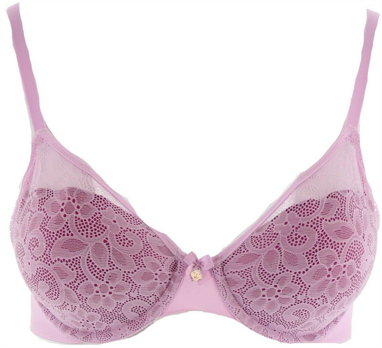 Breezies Breezies Lace Overlay Contour Underwire Bra Women's A346540