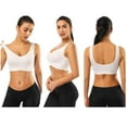 thumbnail image 2 of SIMIYA 3 Pack Sports Bra for Women - Comfortable Sleep Bra Seamless Stretchy Workout Yoga Bra with Removable Pads, 2 of 6