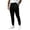 Black, variant on Yifymode Mens Joggers with Pockets Casual Sweatpant | Slim-fit Elastic Waist Casual Pants Lightweight Golf Work Athletic Gym Track