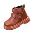 thumbnail image 7 of LvhaoGJOB Kids' Ankle Boots for Everyday Wear - Side Zipper Closure, Comfortable Fit, 7 of 7