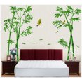 thumbnail image 1 of 1 juego elegante bambú verde extraíble DIY pared arte pegatina decoración calcomanía para decoración de pared JAMW Sencillez, 1 of 5