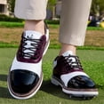thumbnail image 4 of YOURDIARY Mens Golf Shoes Lightweight Comfortable Spiked Golf Sneakers for Outdoor Training Walking, 4 of 7