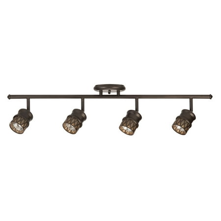 Globe Electric Norris 4 Light Oil Rubbed Bronze Track Lighting Kit Bulbs Included 59063 Globe Electric Norris 4 Light Oil Rubbed Bronze Track Lighting Kit Bulbs Included 59063