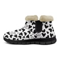 thumbnail image 4 of Whosucclay Flannel Womens and Girl Snow Boots Ankle Booties Waterproof Winter Boots Slip on Fashion Boots No Slip Boots, 4 of 6