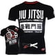 thumbnail image 2 of Camiseta de compresión 3D para hombre, camiseta de manga corta de jiu-jitsu brasileño, MMA, entrenamiento de boxeo, Muay Thai, camiseta informal de moda, 2 of 5